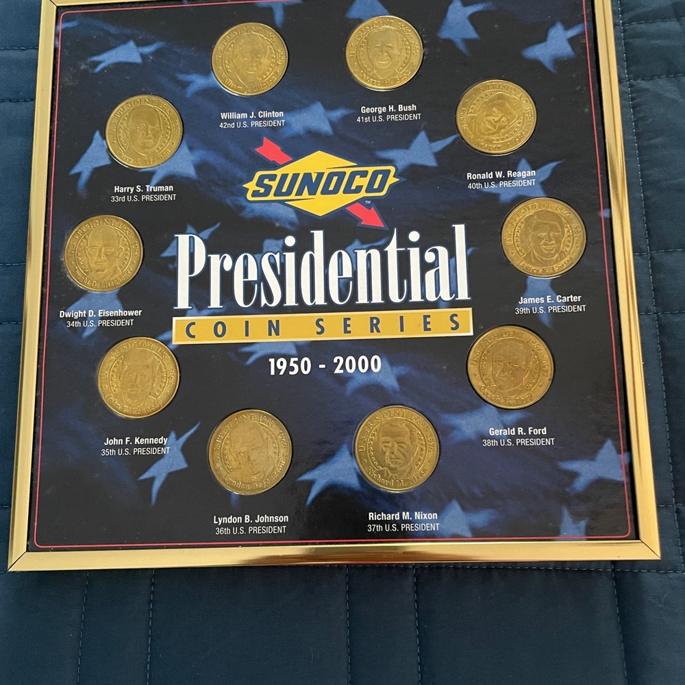 Sunoco Presidential Coin Series 1950-2000